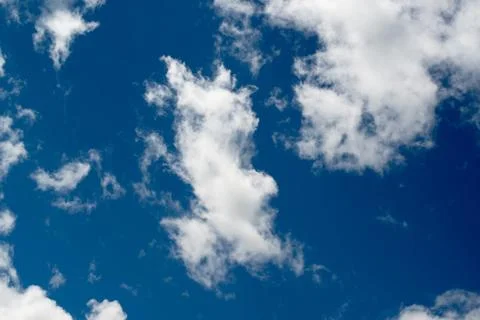Blue sky background Stock Photos