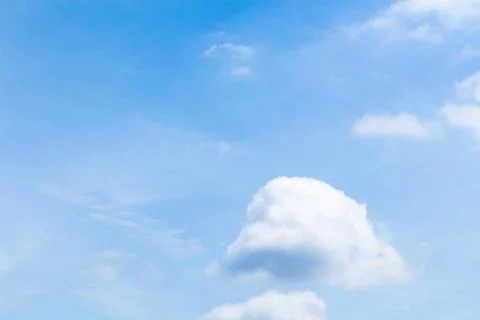 Blue sky background Stock Photos