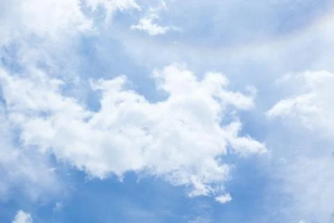 Blue sky background Stock Photos