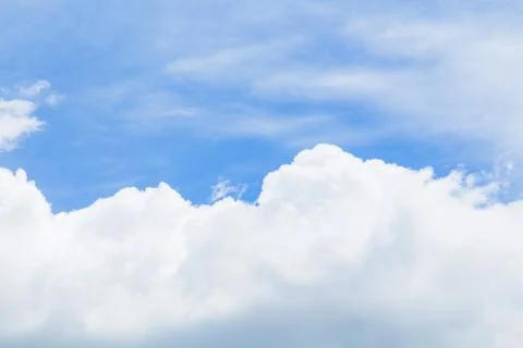 Blue sky background Stock Photos