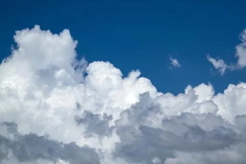 Blue sky background Stock Photos