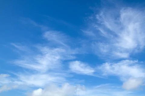 Blue sky background Stock Photos