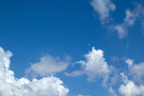 Blue sky background Stock Photos