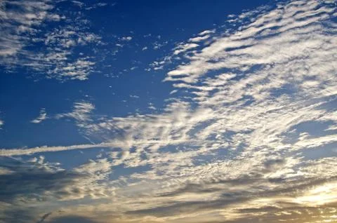 Blue sky background Stock Photos