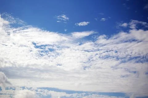 Blue sky background Stock Photos