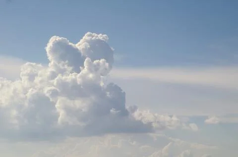 Blue sky background Stock Photos