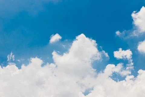 Blue sky background Foto stock