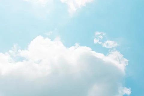 Blue sky background Stock Photos
