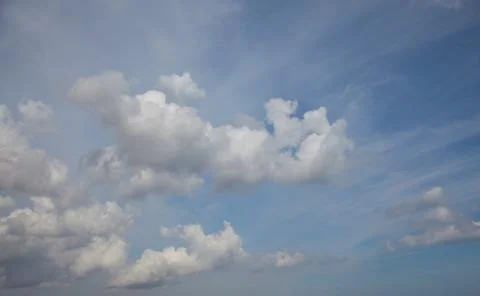 Blue sky background Stock Photos