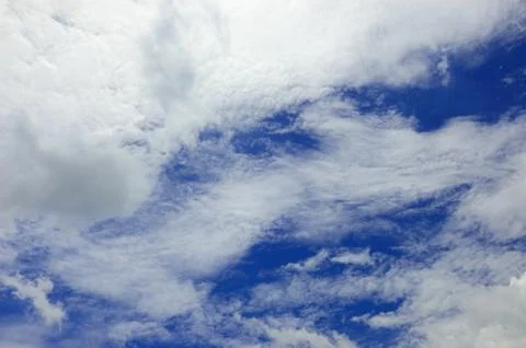 Blue sky background Stock Photos
