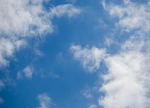 Blue sky background Stock Photos