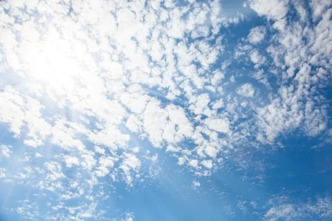 Blue sky background Stock Photos