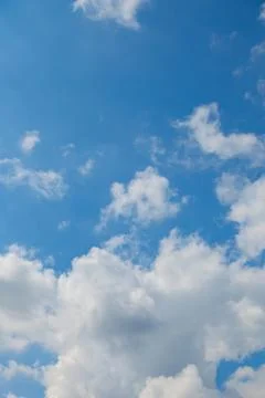 Blue sky background Stock Photos