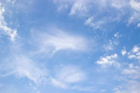 Blue sky background Stock Photos