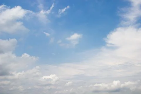 Blue sky background Stock Photos