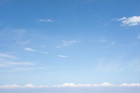 Blue sky background Stock Photos