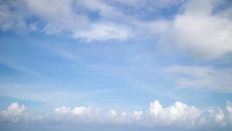 Blue sky background Stock Photos