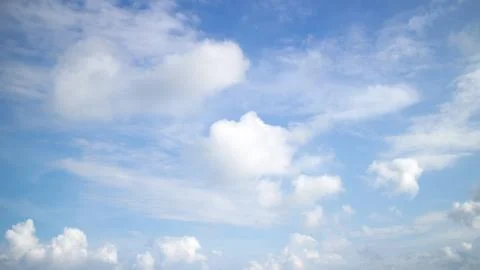 Blue sky background Stock Photos