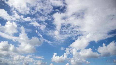 Blue sky background Stock Photos