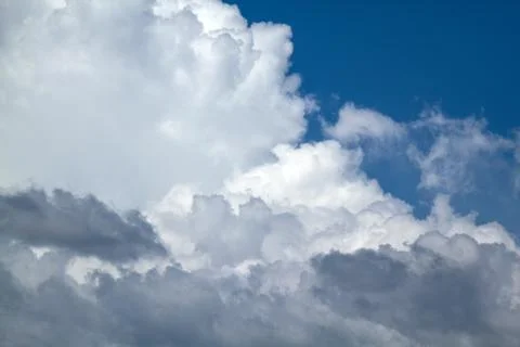 Blue sky background Stock Photos