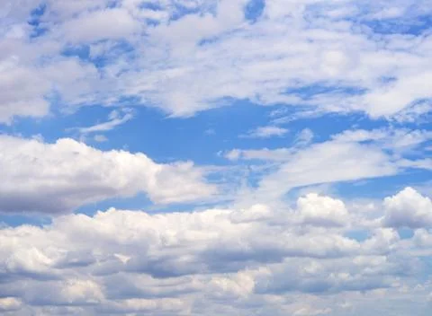 Blue sky background Stock Photos