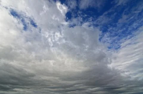 Blue sky background Stock Photos