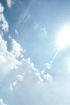 Blue Sky Background Stock Photos
