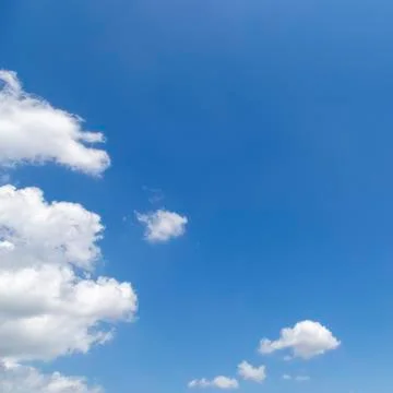 Blue sky background Stock Photos