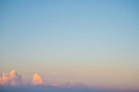 Blue sky background Stock Photos
