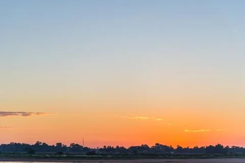 Blue sky background Stock Photos