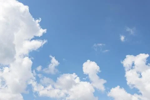 Blue sky background Stock Photos