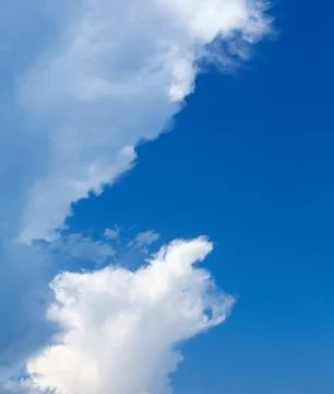 Blue sky background. Stock Photos