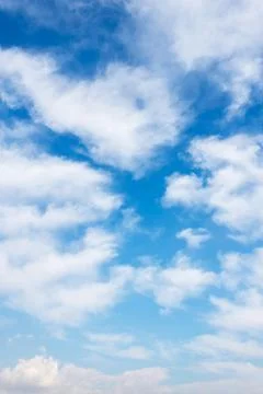 Blue sky background Stock Photos