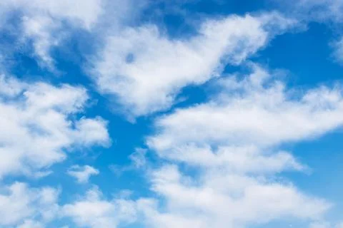 Blue sky background Stock Photos