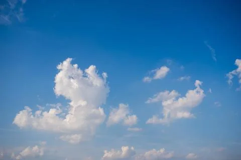 Blue sky background Foto stock