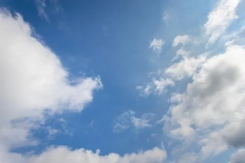 Blue sky background Stock Photos