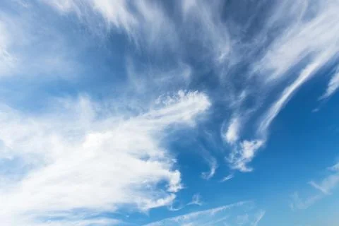 Blue sky background Stock Photos