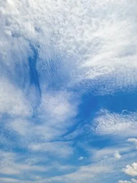 Blue sky as a background Stock Photos