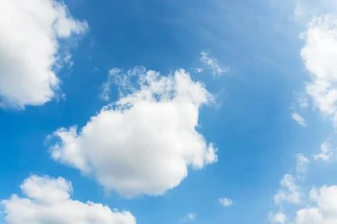 Blue sky background Stock Photos