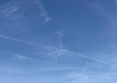 Blue sky background. sky cloud bright summer Foto stock