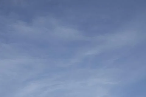 Blue Sky Background with Soft White Clouds Stock Photos