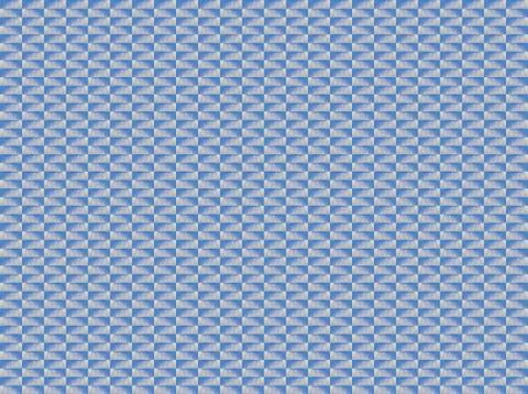 Blue sky background of squares of rectangular cells drawing of a white cloud Stockillustratie