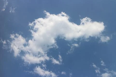 Blue Sky background with tiny Clouds. Panorama background.	 Stock Photos