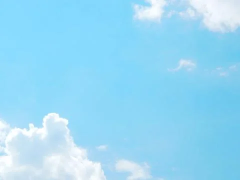 Blue sky background with white clouds, blue sky background with white clouds Foto stock