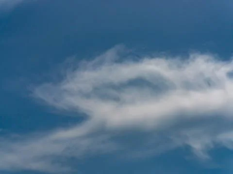 Blue sky background with white clouds. Stock Photos