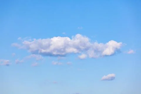 Blue sky background with white clouds, texture Stock-Fotos