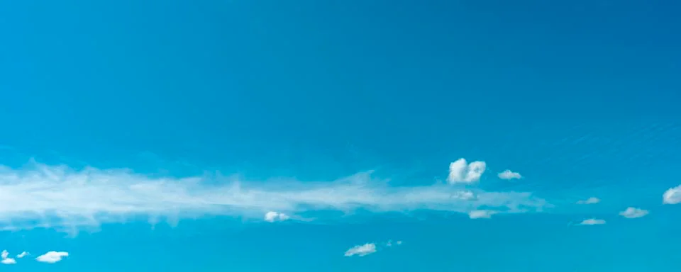 Blue sky background with white clouds photo Stock Photos