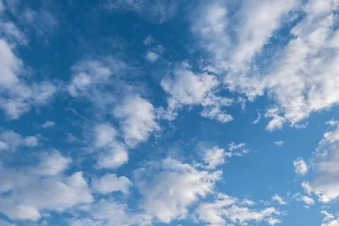 Blue sky background with white clouds Blue sky background with white cloud... Foto stock