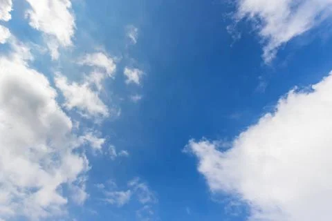 Blue sky background with white clouds Blue sky background with white cloud... Foto stock