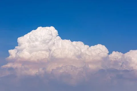 Blue sky with beautiful cloud Stock Photos